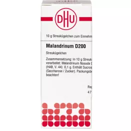 MALANDRINUM D 200 globulí, 10 g
