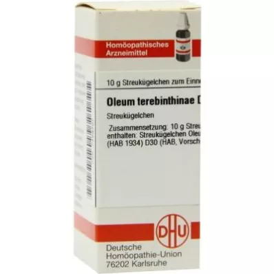 OLEUM TEREBINTHINAE D 30 globulí, 10 g