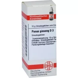 PANAX GINSENG D 3 kuličky, 10 g