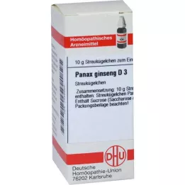 PANAX GINSENG D 3 kuličky, 10 g