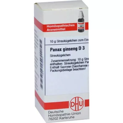 PANAX GINSENG D 3 kuličky, 10 g