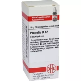 PROPOLIS D 12 globulí, 10 g