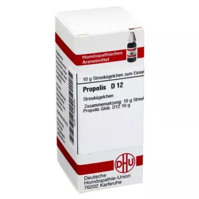PROPOLIS D 12 globulí, 10 g