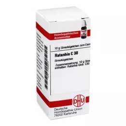 RATANHIA C 30 globulí, 10 g