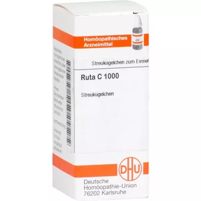 DHU Ruta C 1000 globule, 10 g