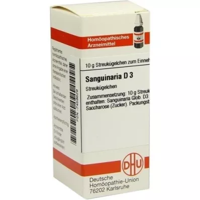 SANGUINARIA D 3 kuličky, 10 g