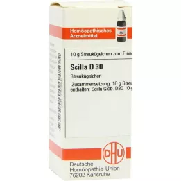 SCILLA D 30 globulí, 10 g