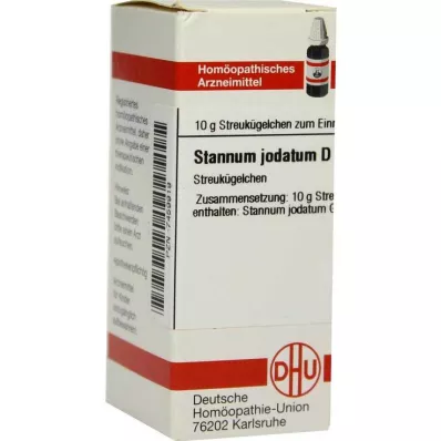 STANNUM JODATUM D 12 globulí, 10 g