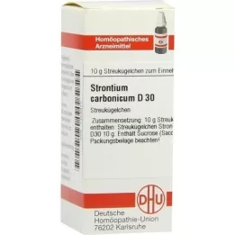 STRONTIUM CARBONICUM D 30 globulí, 10 g