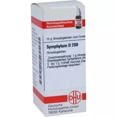SYMPHYTUM D 200 globulí, 10 g