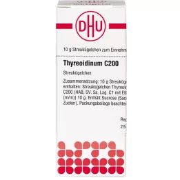 THYREOIDINUM C 200 globulí, 10 g