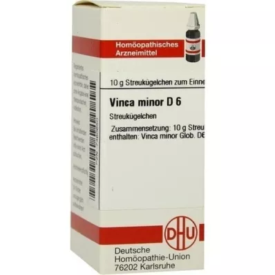 VINCA MINOR D 6 globulí, 10 g