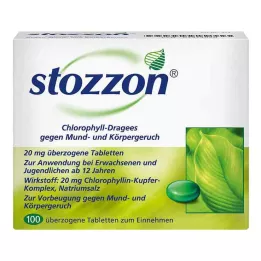 STOZZON Chlorofyl potahované tablety, 100 ks