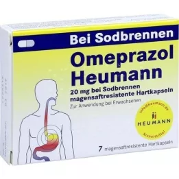 OMEPRAZOL Heumann 20 mg b.Sodbr.gastric.juice.hardc., 7 ks