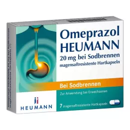 OMEPRAZOL Heumann 20 mg b.Sodbr.gastric.juice.hardc., 7 ks