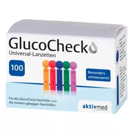 GLUCOCHECK Lancety univerzální, 100 ks
