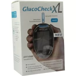 GLUCOCHECK XL Sada glukometrů mmol/l, 1 ks