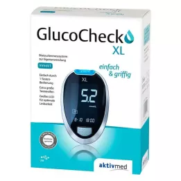 GLUCOCHECK XL Sada glukometrů mmol/l, 1 ks