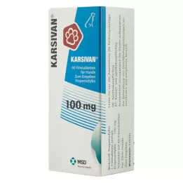 KARSIVAN 100 mg potahované tablety pro psy, 60 ks