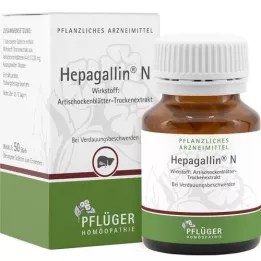 HEPAGALLIN N Potahované tablety, 50 ks