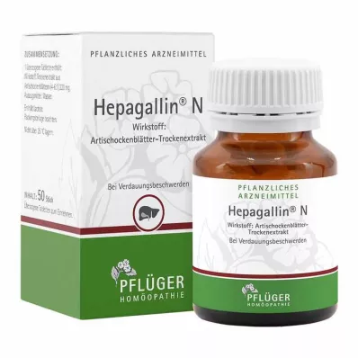 HEPAGALLIN N Potahované tablety, 50 ks
