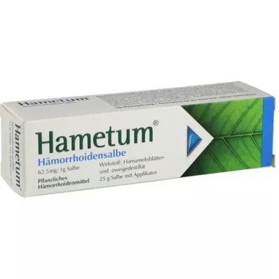 HAMETUM Hemoroidální mast, 25 g