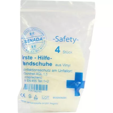 Rukavice Senada Safty, 4 ks