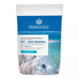DERMASEL Koupelová sůl z Mrtvého moře Pure, 5 kg