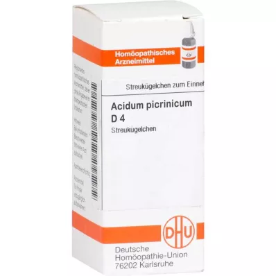 DHU Acidum picrinicum D 4 globule, 10 g