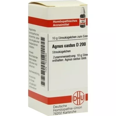 AGNUS CASTUS D 200 globulí, 10 g