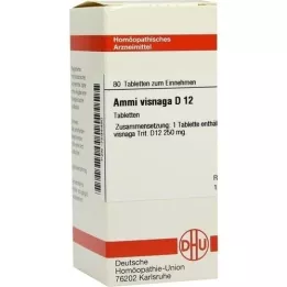 AMMI VISNAGA D 12 tablet, 80 ks