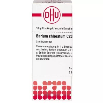 BARIUM CHLORATUM C 200 globulí, 10 g