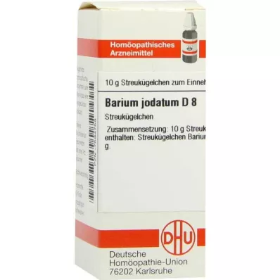 DHU Barium iodatum D 8 kuliček, 10 g