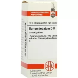 BARIUM JODATUM D 8 globulí, 10 g