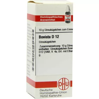 BOVISTA D 12 globulí, 10 g