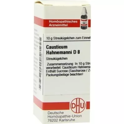 CAUSTICUM HAHNEMANNI D 8 globulí, 10 g