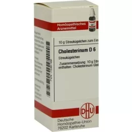 CHOLESTERINUM D 6 globulí, 10 g