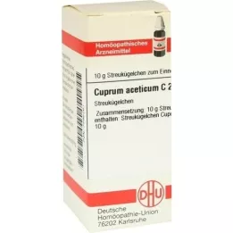 CUPRUM ACETICUM C 200 globulí, 10 g