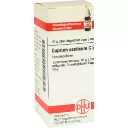 CUPRUM ACETICUM C 200 globulí, 10 g