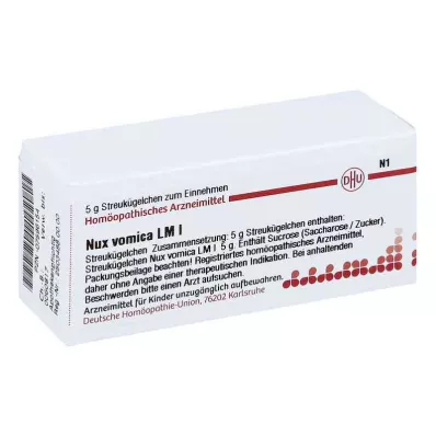 NUX VOMICA LM I globule, 5 g