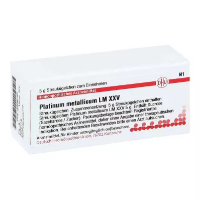Lm Platinum Metallicum Xxv globule (5 g)