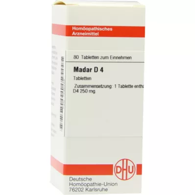 MADAR D 4 tablety, 80 ks