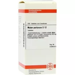 MATER PERLARUM D 12 tablet, 200 ks