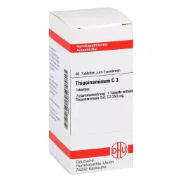 THIOSINAMINUM C 3 tablety, 80 ks