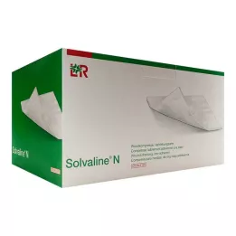 SOLVALINE N Kompresy 10x10 cm sterilní, 100 ks