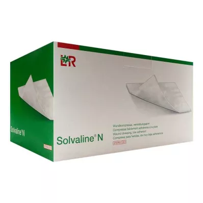 Solvaline N 10x10 cm sterilní obklady, 100 kusů