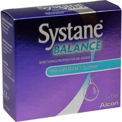 SYSTANE BALANCE Zvlhčující kapky do očí, 3X10 ml