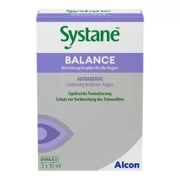 SYSTANE BALANCE Zvlhčující kapky do očí, 3X10 ml