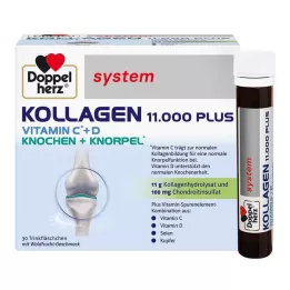 DOPPELHERZ Kolagen 11 000 Plus systém Ampule, 30X25 ml