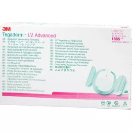 TEGADERM 3M I.V. Advanced Fixation V.8,5x11,5 cm 1685, 50 ks